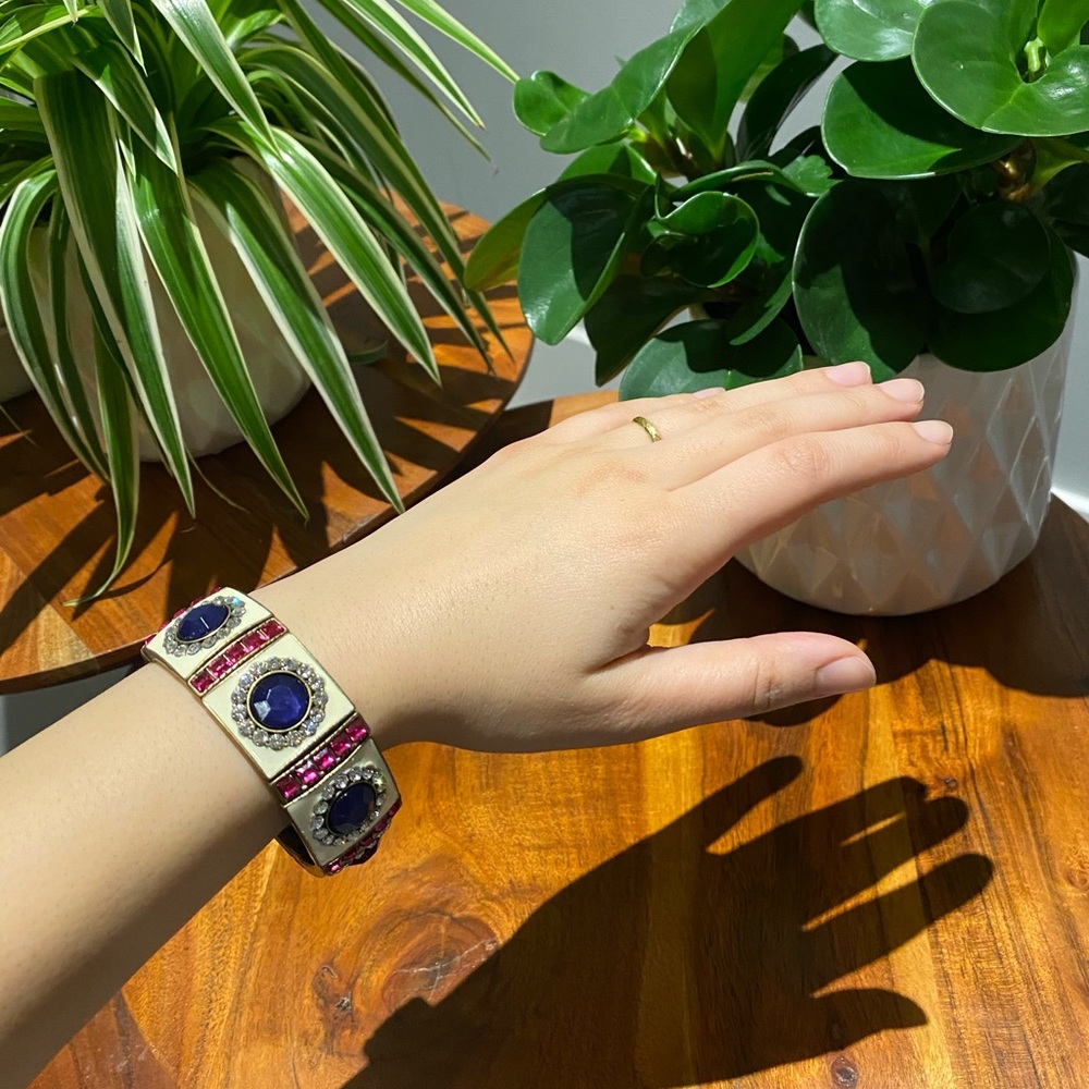 BOGO Jewel Tone Faux Stone Bracelet
